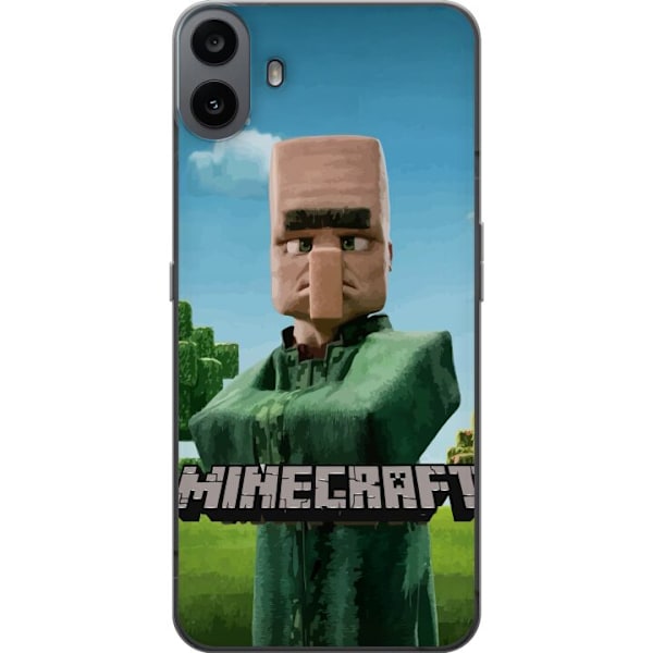 Nothing CMF Phone 1 Läpinäkyvä kuori A Minecraft Movie