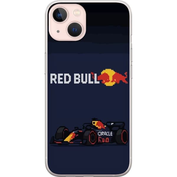 Kompatibelt Mobildeksel til Apple iPhone 13 mini Pixelracer i retrostil svart
