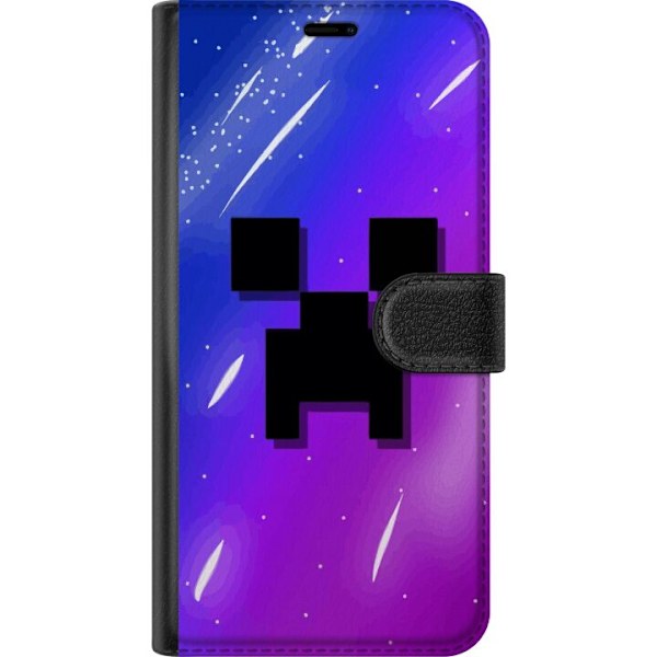 Samsung Galaxy A22 5G Lompakkokotelo Minecraft