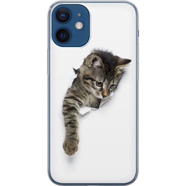 Kompatibelt Mobildeksel til Apple iPhone 12 Katt