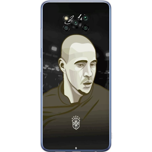 Xiaomi Poco X3 Pro Genomskinligt Skal Roberto Carlos