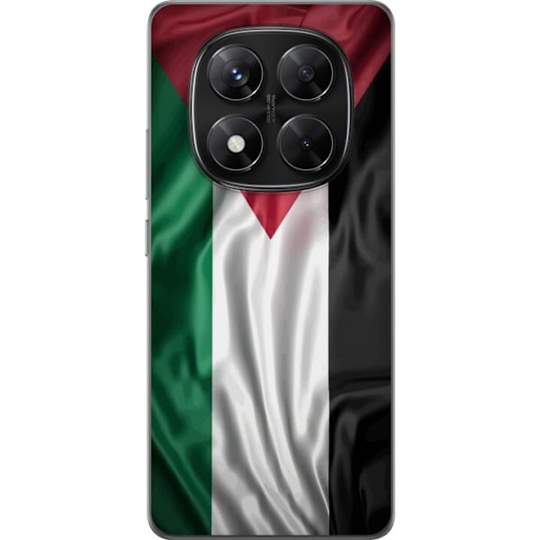 Xiaomi Redmi Note 14 Pro Gennemsigtig cover Palestinaflaget
