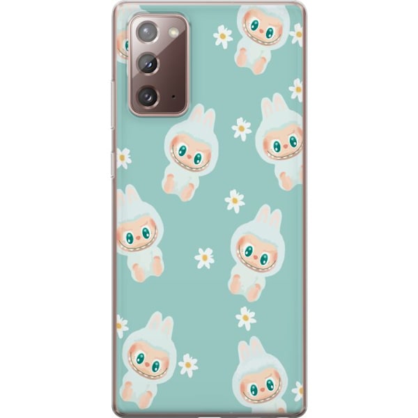 Samsung Galaxy Note20 Läpinäkyvä kuori Labubu Candy Vibes
