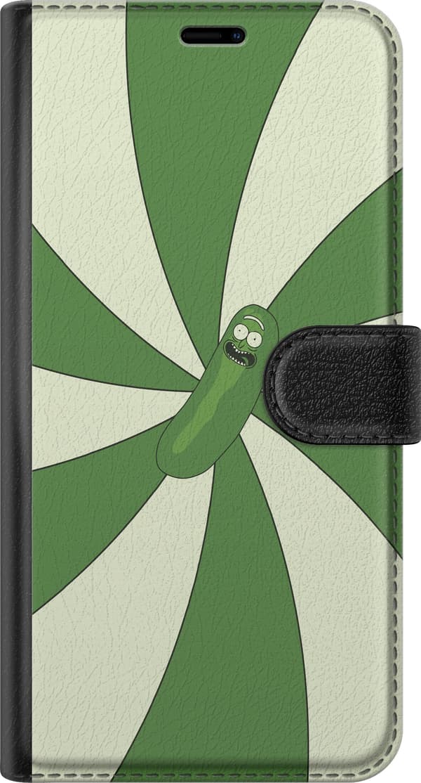 Kompatibel Tegnebogsetui til Apple iPhone 11 Pickle Rick
