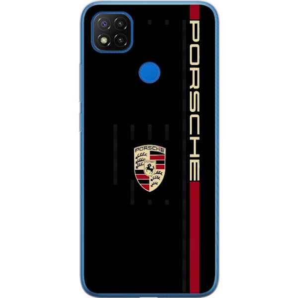 Xiaomi Redmi 9C Läpinäkyvä kuori Porsche