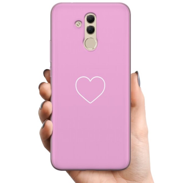 Huawei Mate 20 lite TPU Mobildeksel Hjerte