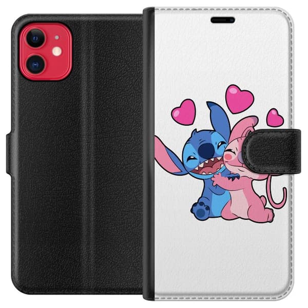 Yhteensopiva Lompakkokotelo Apple iPhone 11 Lilo & Stitch