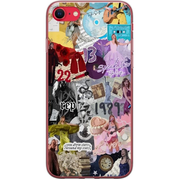 Apple iPhone 8 Gennemsigtig cover Taylor Swift
