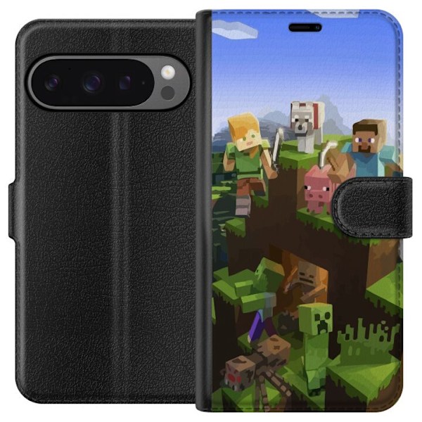 Google Pixel 9 Pro XL Tegnebogsetui MineCraft