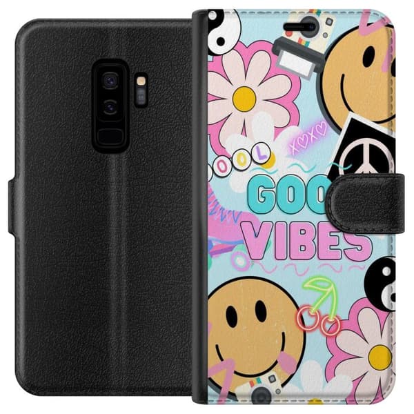 Kompatibel Tegnebogsetui til Samsung Galaxy S9+ Gode Vibrationer