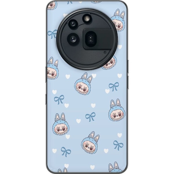 Nothing Phone (3a) Pro Läpinäkyvä kuori Labubu Tuli Henki