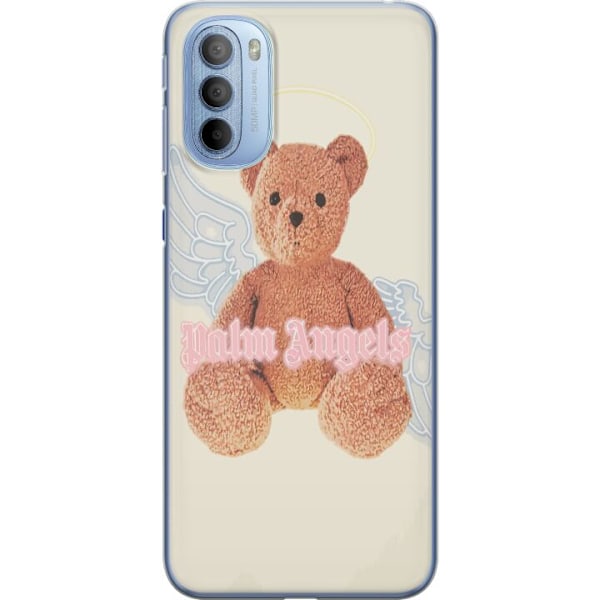 Motorola Moto G31 Genomskinligt Skal Palm Angels Teddy