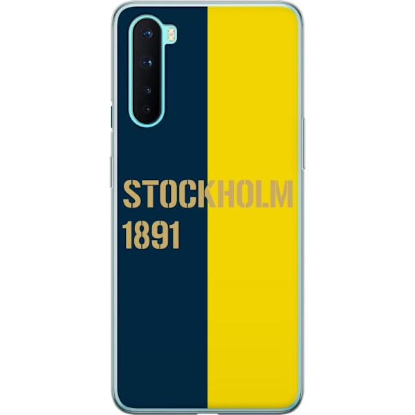 OnePlus Nord Läpinäkyvä kuori Stockholm 1891