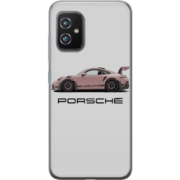 Asus Zenfone 8 Gennemsigtig cover Porsche 911 Pink