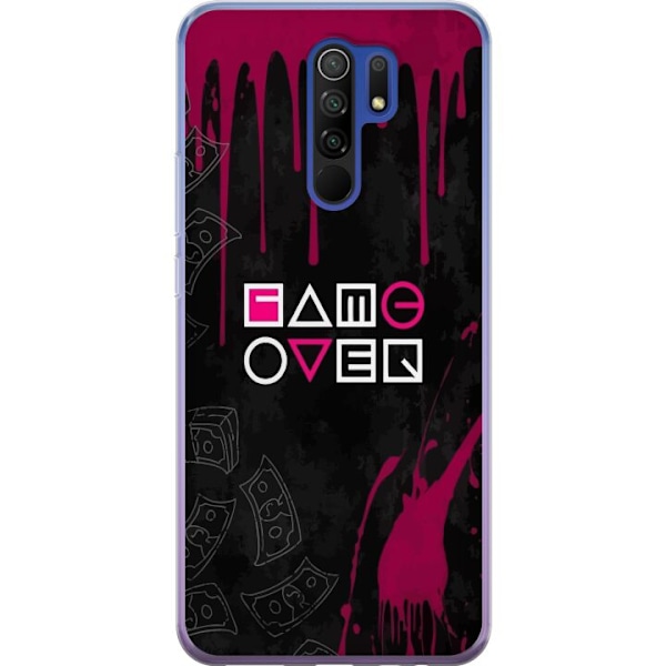 Xiaomi Redmi 9 Gjennomsiktig deksel Squid Game 2 - Game Over