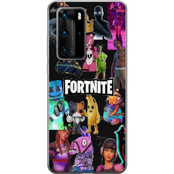 Huawei P40 Pro Gennemsigtig cover Fortnite