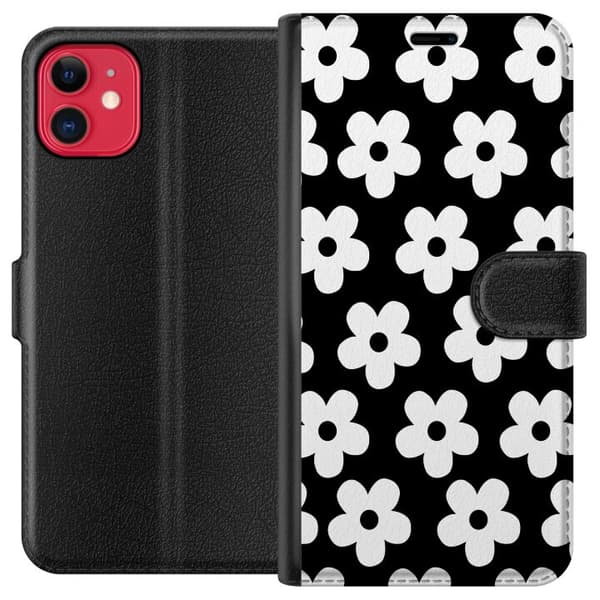 Kompatibelt Lommeboketui til Apple iPhone 11 Blomster