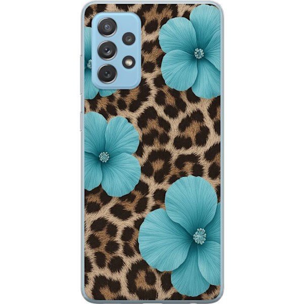 Samsung Galaxy A52 5G Genomskinligt Skal Blossom Beast