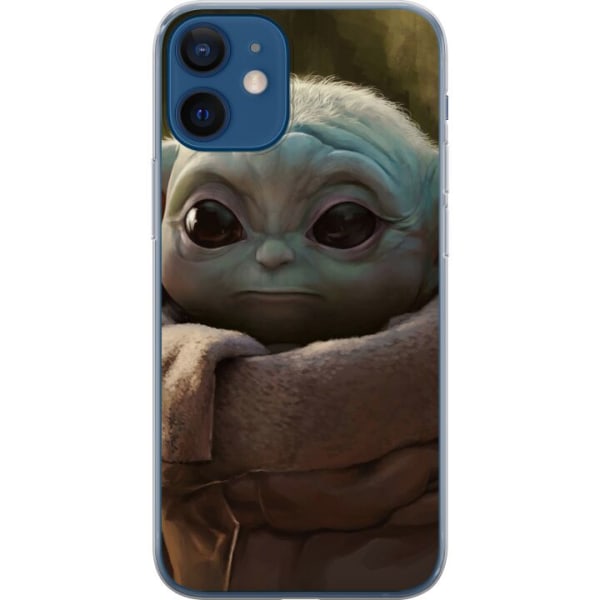 Apple iPhone 12  Läpinäkyvä kuori Baby Yoda