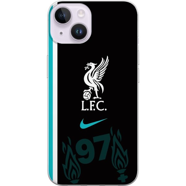 Apple iPhone 14 Genomskinligt Skal Liverpool FC