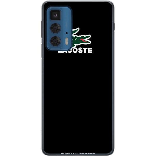 Motorola Edge 20 Pro Gennemsigtig cover Lacoste