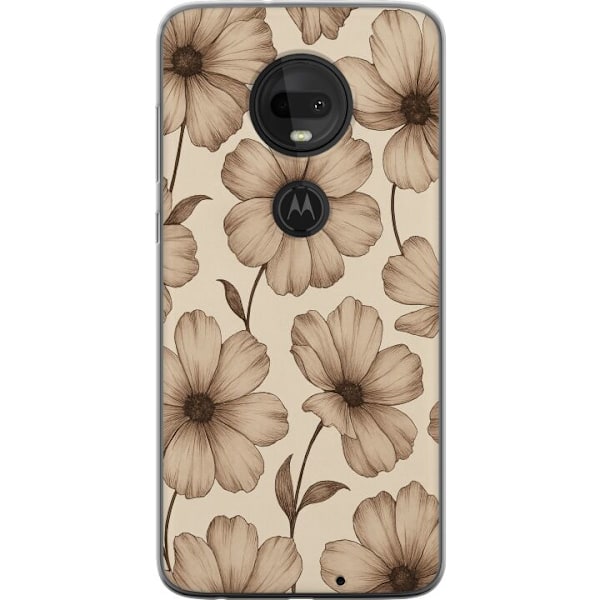 Motorola Moto G7 Läpinäkyvä kuori Pastel Rush