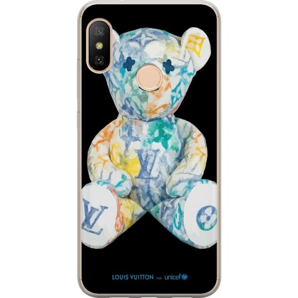 Xiaomi Redmi 6 Pro Läpinäkyvä kuori LV TEDDY