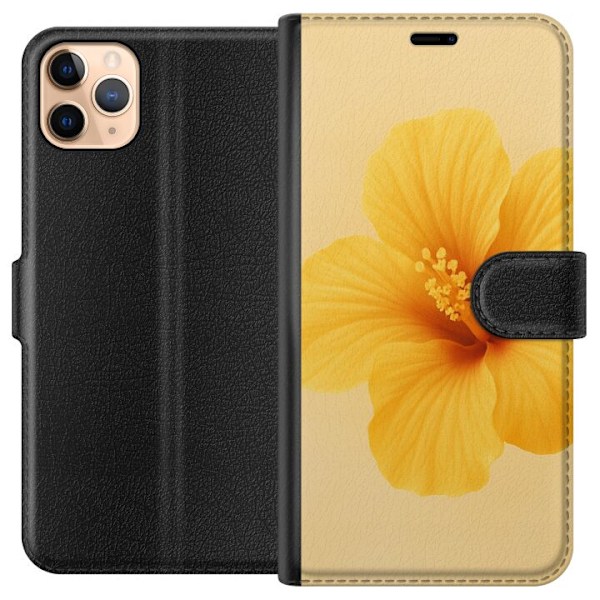 Apple iPhone 11 Pro Max Lompakkokotelo Lemon Zing