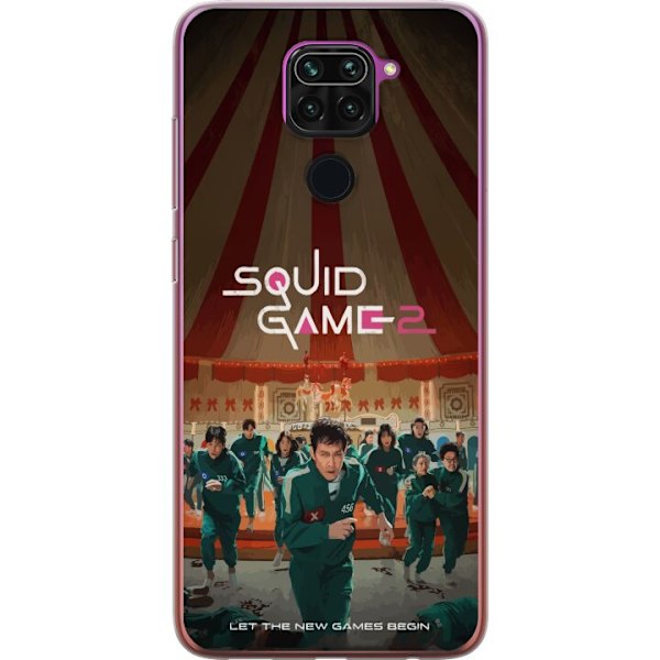 Xiaomi Redmi Note 9 Läpinäkyvä kuori Squid Game