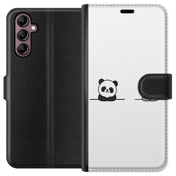 Samsung Galaxy A14 5G Lompakkokotelo Panda Koala