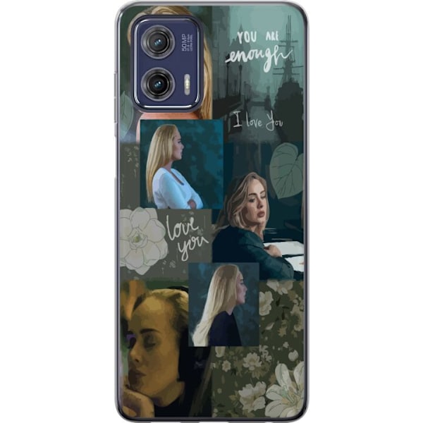 Motorola Moto G73 Gjennomsiktig deksel Adele