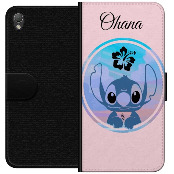 Sony Xperia Z3 Lompakkokotelo Stitch Ohana