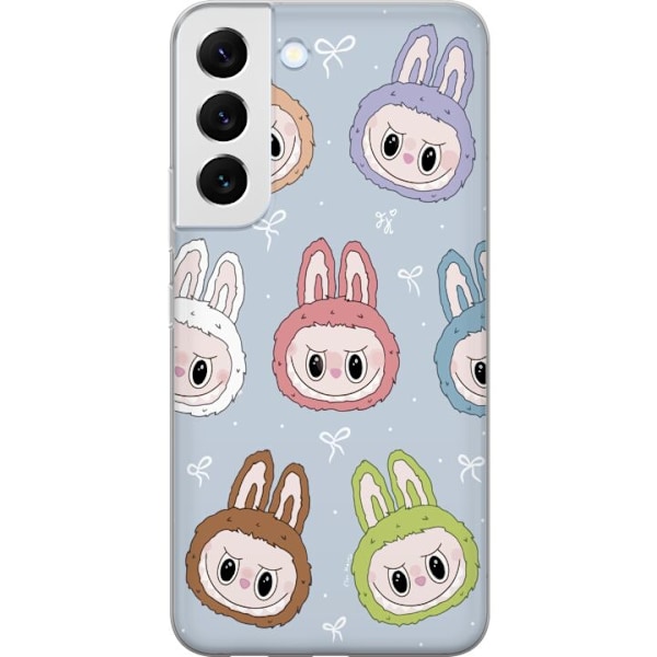 Samsung Galaxy S22 5G Genomskinligt Skal Labubu Star Pattern
