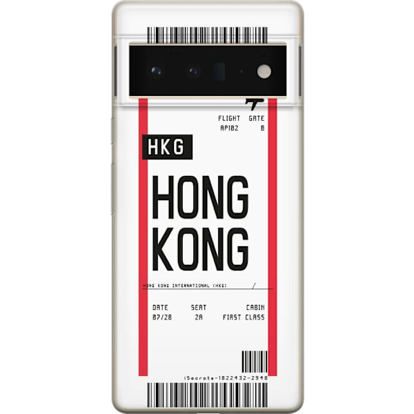 Google Pixel 6 Pro Gennemsigtig cover Hongkong