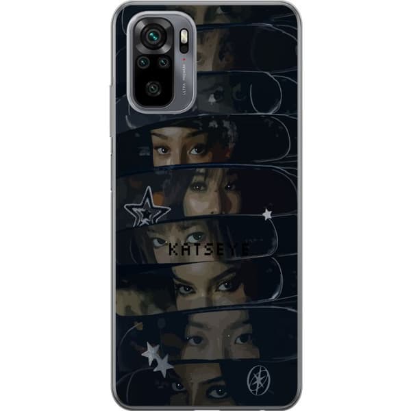 Kompatibel Mobilcover til Xiaomi Redmi Note 10S KATSEYE sort