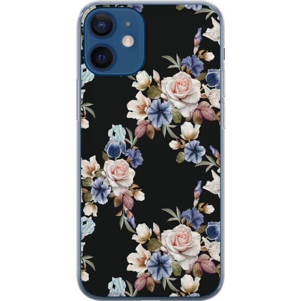 Kompatibelt Mobildeksel til Apple iPhone 12 Blomster