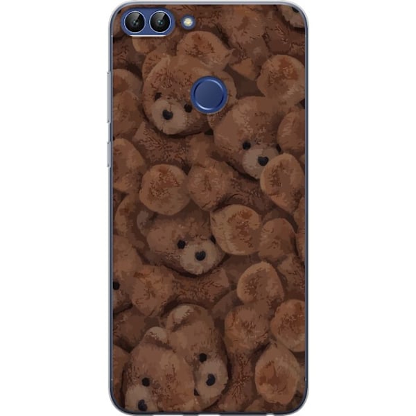 Huawei P smart Läpinäkyvä kuori Teddy