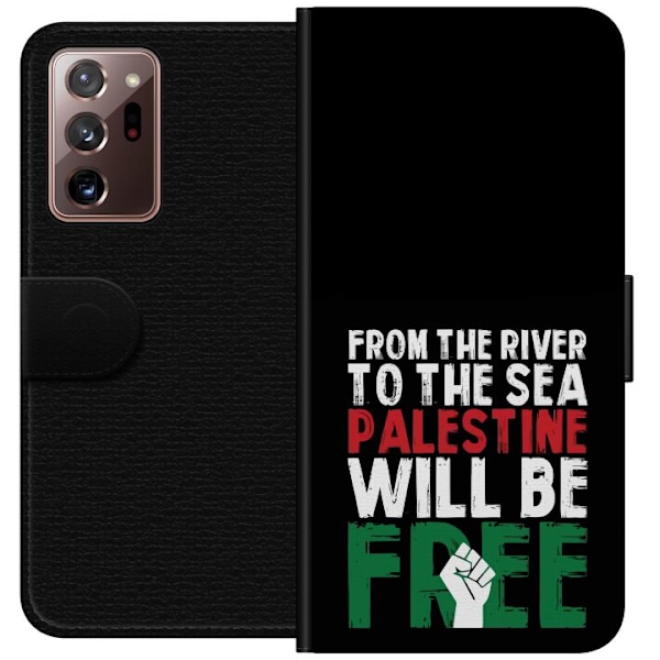 Samsung Galaxy Note20 Ultra Lommeboketui Fri Palestina