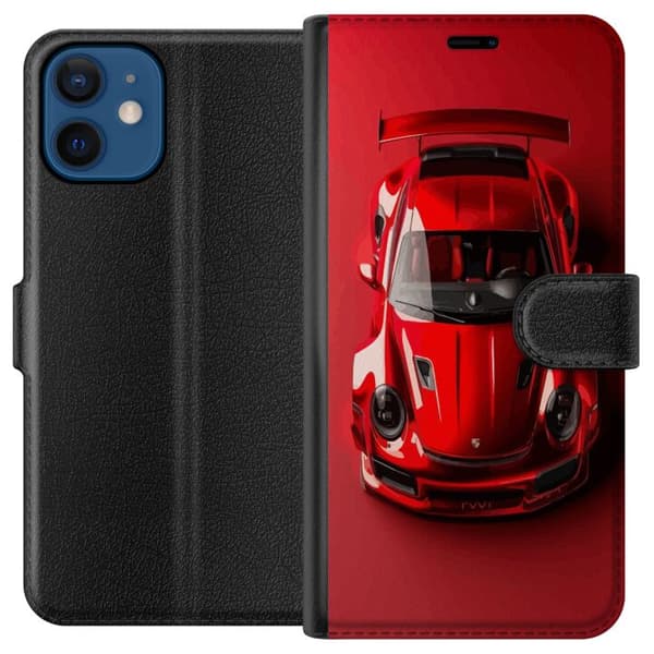 Kompatibelt Plånboksfodral till Apple iPhone 12 mini Porsche