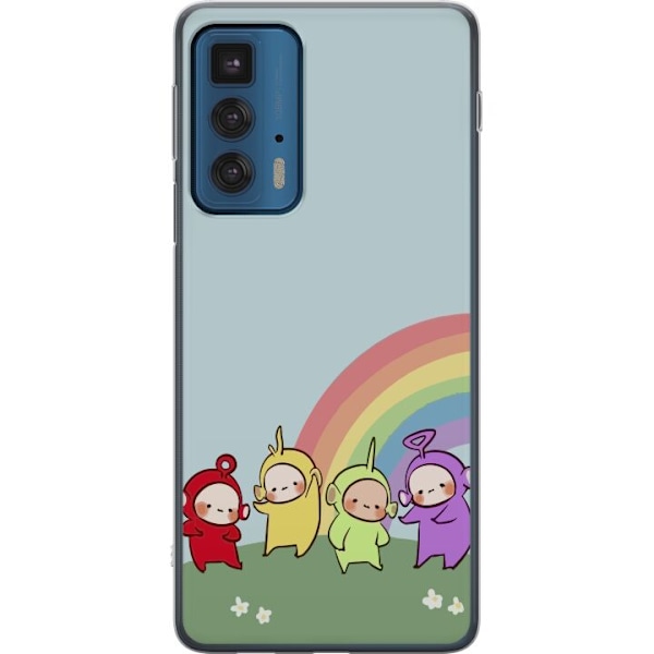 Motorola Edge 20 Pro Läpinäkyvä kuori Teletubbies