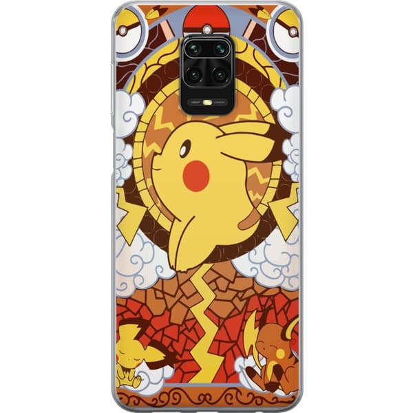 Kompatibelt Mobilskal till Xiaomi Redmi Note 9S Pikachu