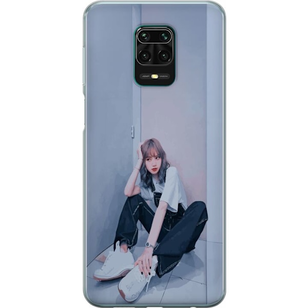 Xiaomi Redmi Note 9 Pro Läpinäkyvä kuori Lisa from Blackpink – K-pop Style Icon