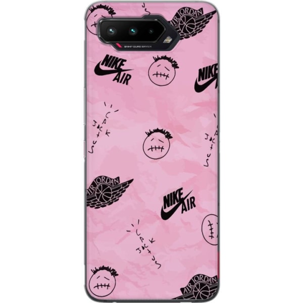 Asus ROG Phone 5 Gennemsigtig cover Nike Trist