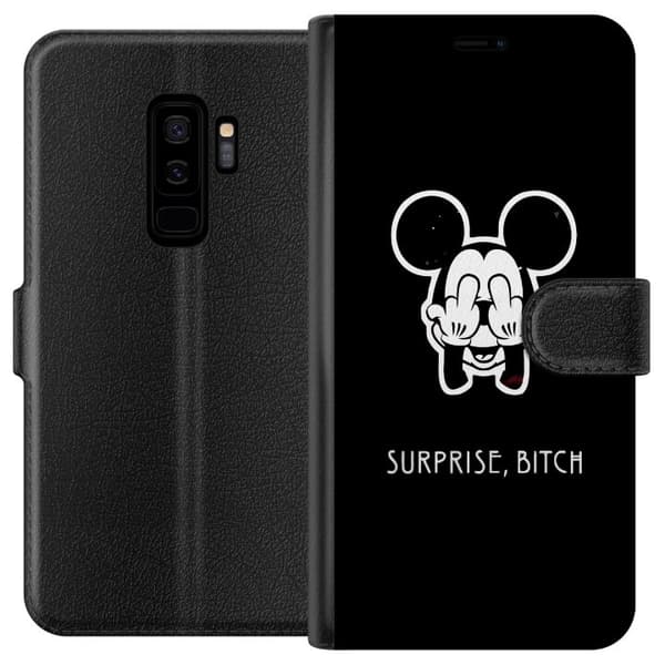 Kompatibel Tegnebogsetui til Samsung Galaxy S9+ Mickey Mouse