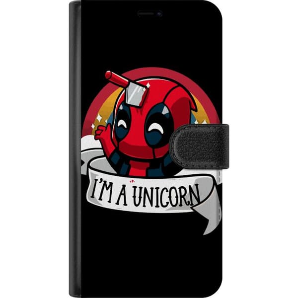 Kompatibel Tegnebogsetui til Apple iPhone 12 mini Deadpool