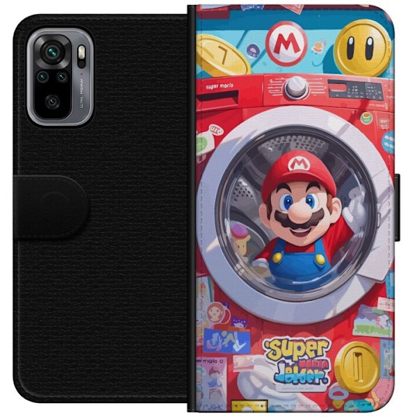 Xiaomi Redmi Note 10S Lommeboketui Mario