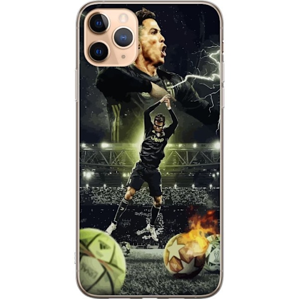 Apple iPhone 11 Pro Max Läpinäkyvä kuori Ronaldo