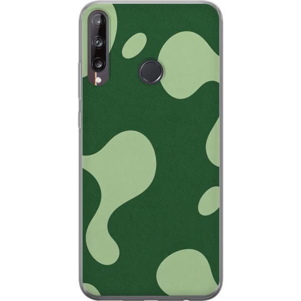 Yhteensopiva Puhelinkuori Huawei P40 lite E Matcha-sula vihreä