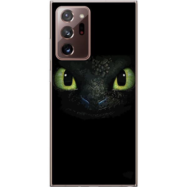 Samsung Galaxy Note20 Ultra Genomskinligt Skal How to Train Yo