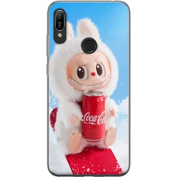 Huawei Y6 (2019) Gjennomsiktig deksel Labubu Summer Edition